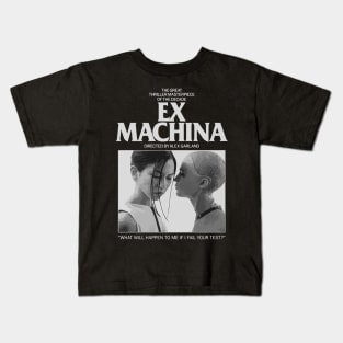 Ex Machina - Retro design Kids T-Shirt